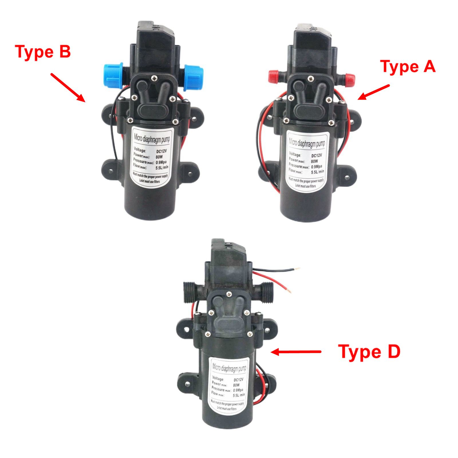 12V/24VDC 15W/30W/60W/80W Diap - Mini Peristaltic Pump 12V 评论和价格