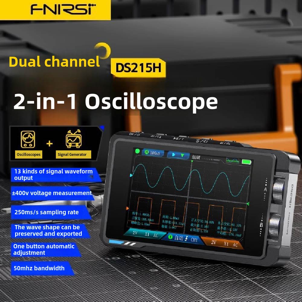 FNIRSI DS215H Handheld Small H - Fnirsi Digital Oscilloscope Handheld 评论和价格