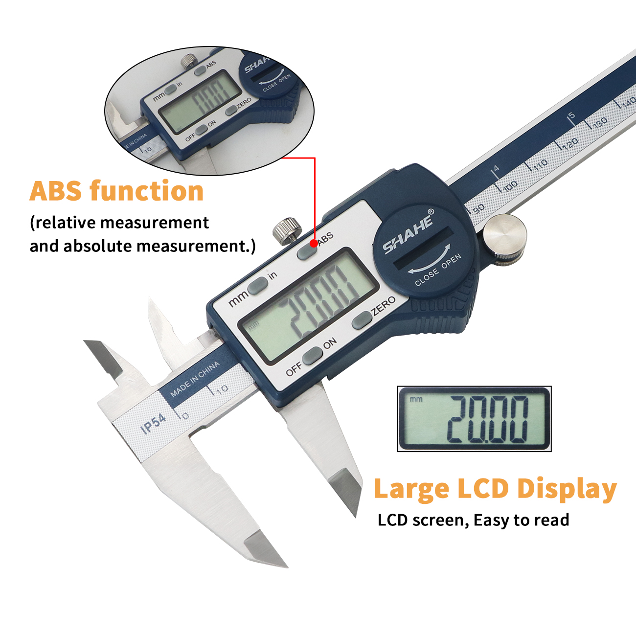 IP54 Waterproof Digital Calipe - Digital Caliper 150Mm Stainless Steel 评论和价格
