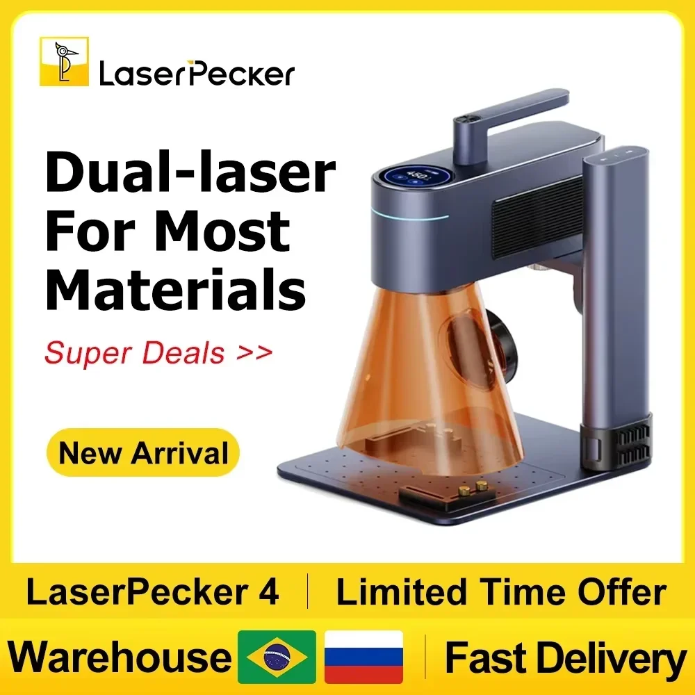 LASERPECKER 4 LP4 Laser Engrav - Fiber Laser Marking Machine 30W 评论和价格