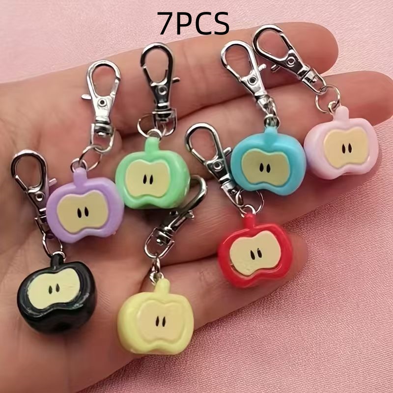 7pcs resin simulated Apple key - Packaging 评论和价格