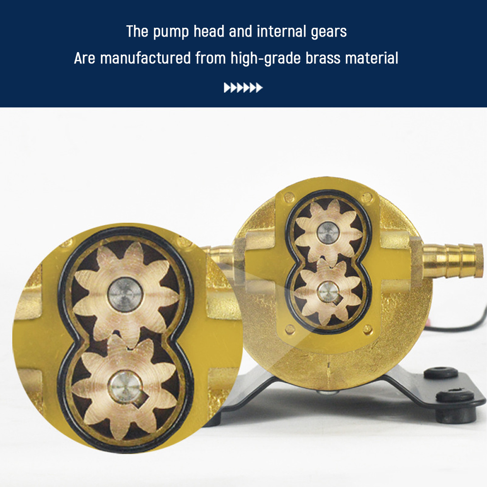 Gear Oil Pump 12V 24V Electric - Mini Peristaltic Pump 12V 评论和价格