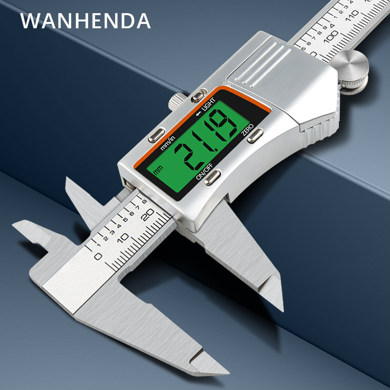 150mm Backlit Digital Caliper  - Digital Caliper 150Mm Stainless Steel 评论和价格