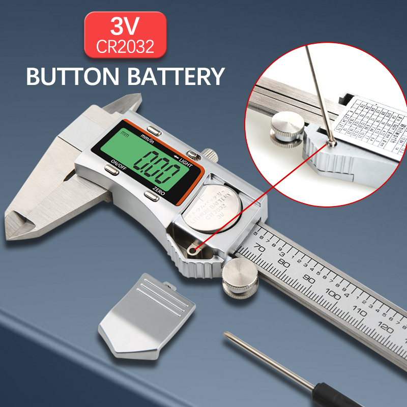 150mm Backlit Digital Caliper  - Digital Caliper 150Mm Stainless Steel 评论和价格