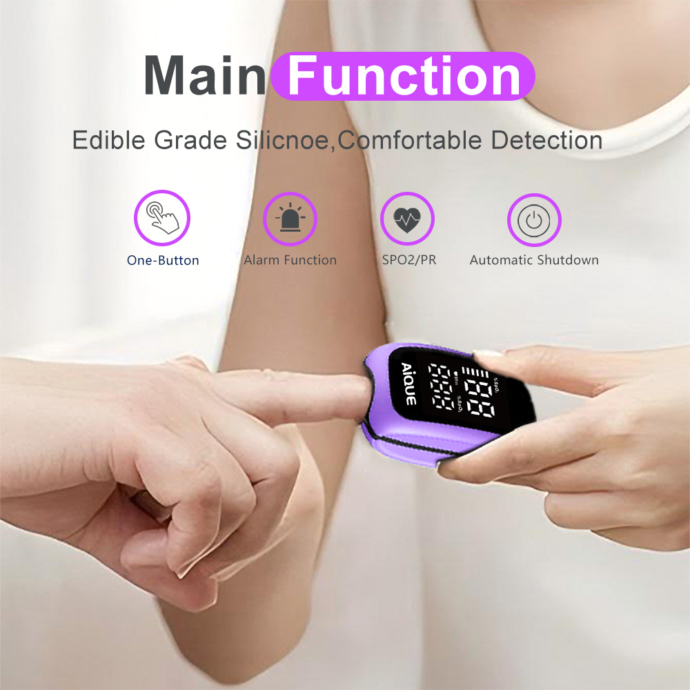 AiQUE Rechargeable Digital Fin - Pulse Oximeter Fingertip Rechargeable 评论和价格