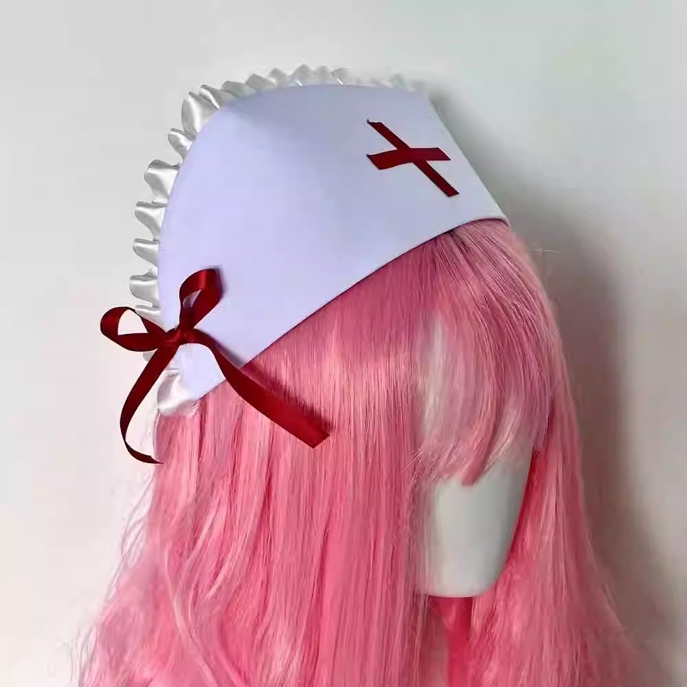 Cosplay nurse cap hat Accessor - Medical Supplies 评论和价格